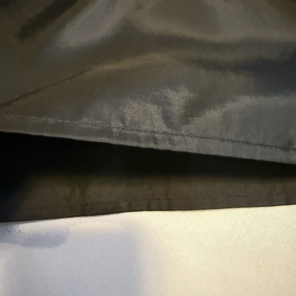 ✨Ann Taylor LOFT Black/White Floral Sleeveless Ruffled V Neck Midi Dress Sz 8 - Picture 11 of 14